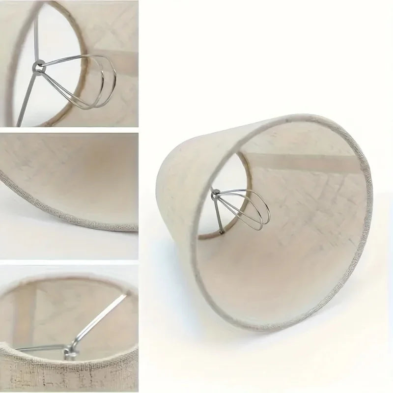 3/6pcs Modern Beige Lampshades