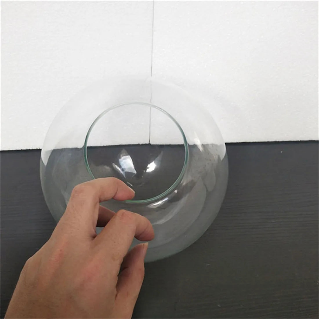 Clear Globe Glass Lamp Shade Transparent Lampshades Fitting Lamp D13cm D15cm D20cm D25cm Round Light Cover Replacement for DIY - Adrianas Specialty Lamp Shades