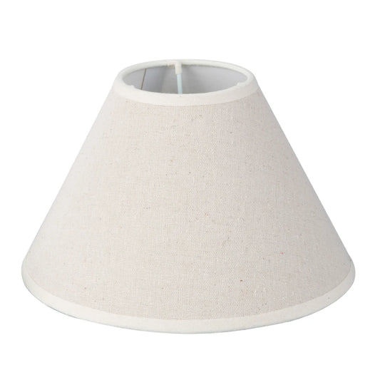 OuXean E14 E12 Lampshade Hardback  Cotton Linen Lampshade - Adrianas Specialty Lamp Shades