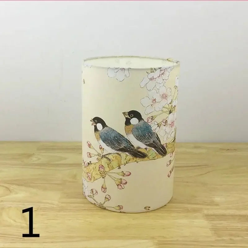 Retro Floral Bird Lamp Shade Small Lampshade