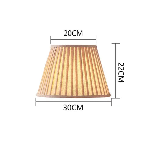 Table Lamp Lampshade Cover Folding Fabric