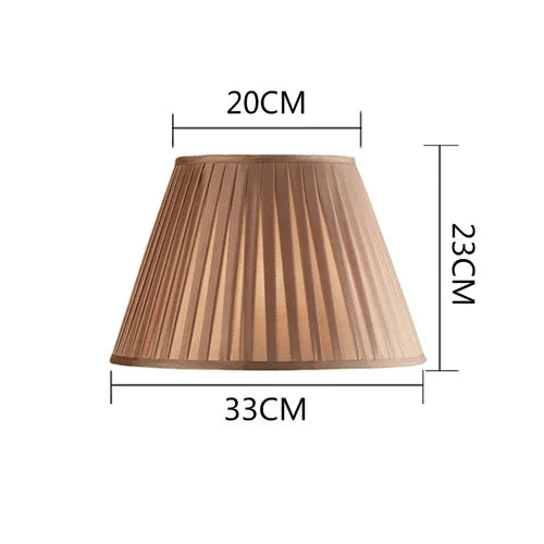 Table Lamp Lampshade Cover Folding Fabric