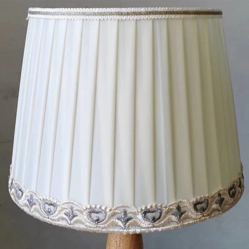 TUDA Lace Edge Lamp Cover Lampshades For Table Lamp Desk Lamp 12 inches E27 - Adrianas Specialty Lamp Shades