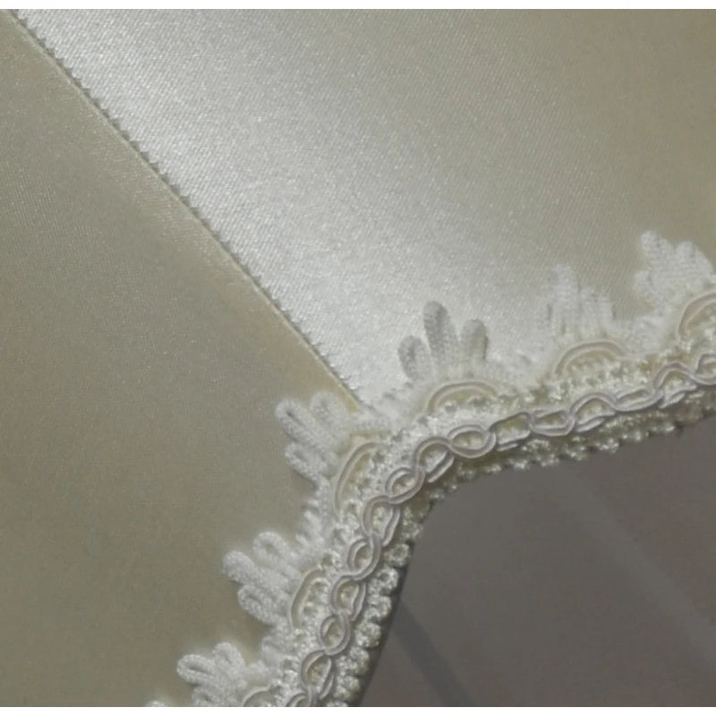 Lamp Shade European Style Modern Handwork Luxury Fringed Cloth Lampshades - Adrianas Specialty Lamp Shades