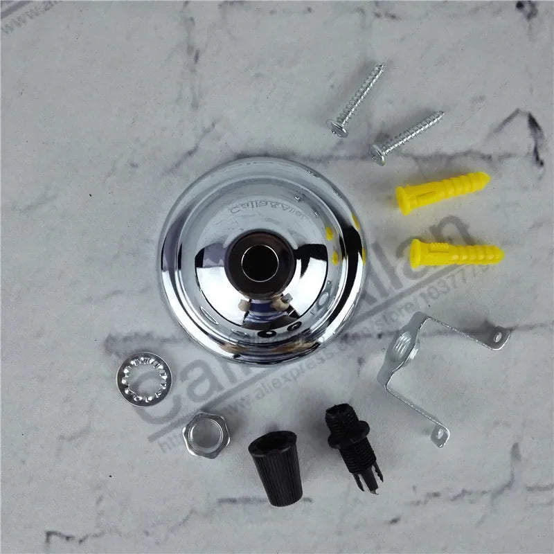 2 Pieces/lot DIY parts Edison light pendant lamp Part of the ceiling plate