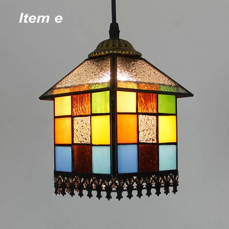 Stained Glass Pendant Lamp Shades