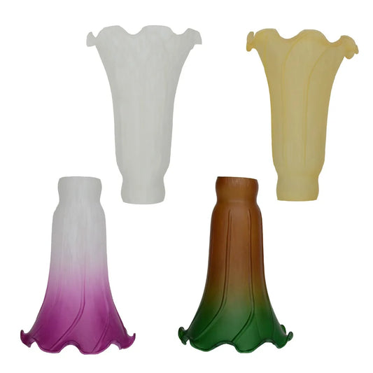 Pond Lily Glass Lampshade Replacement Lighting Acessories Lamp Shade Fitter - Adrianas Specialty Lamp Shades