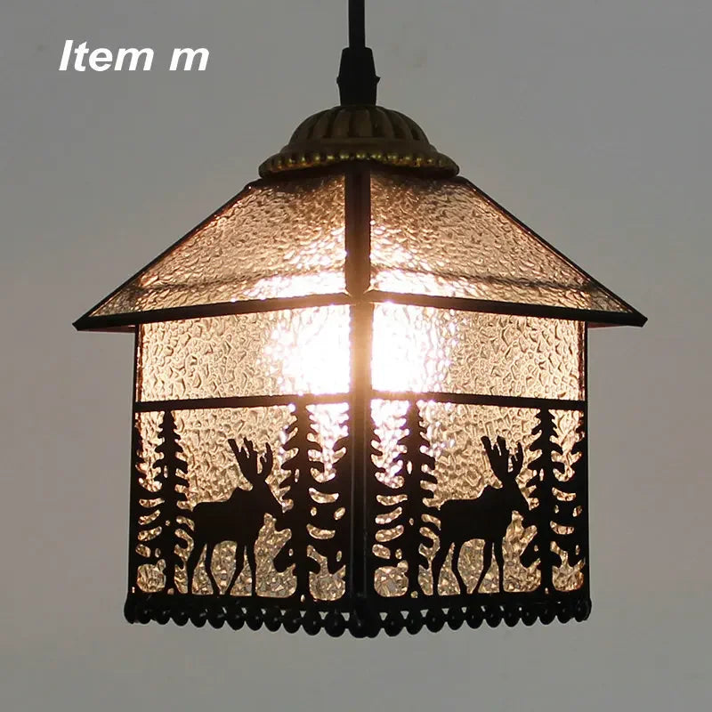 Stained Glass Pendant Lamp Shades