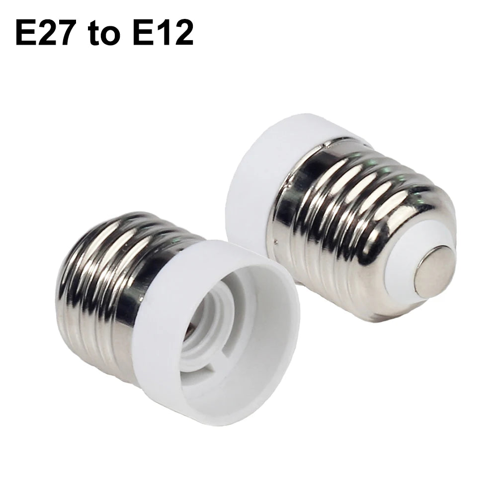 1PCS E27 Male to E14 G9 E12 B22 G4 MR16 GU10 E40 Female Lamp Base Lamp Holder Converter Socket Adapter For LED Corn Bulb light - Adrianas Specialty Lamp Shades