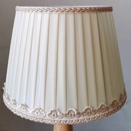 TUDA Lace Edge Lamp Cover Lampshades For Table Lamp Desk Lamp 12 inches E27 - Adrianas Specialty Lamp Shades