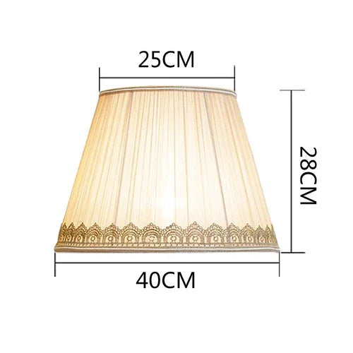 Table Lamp Lampshade Cover Folding Fabric