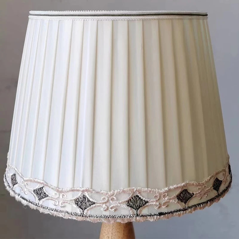 TUDA Lace Edge Lamp Cover Lampshades For Table Lamp Desk Lamp 12 inches E27 - Adrianas Specialty Lamp Shades