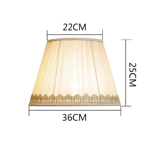 Table Lamp Lampshade Cover Folding Fabric
