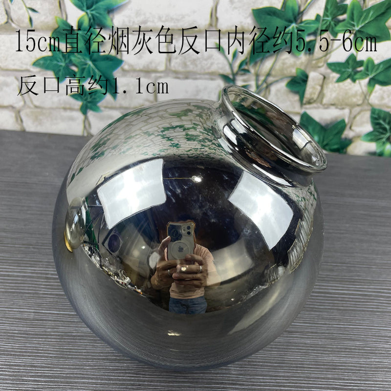 Screw Matte Tube Transparent Ball Shell Cover DIY - Adrianas Specialty Lamp Shades