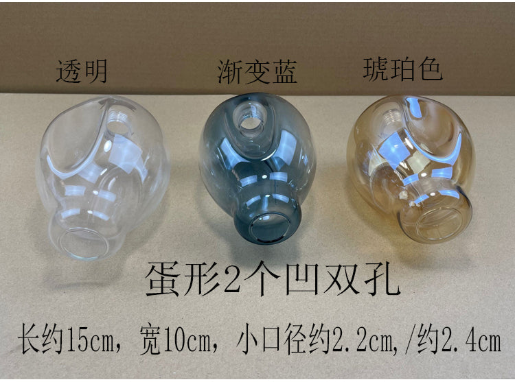 Screw Matte Tube Transparent Ball Shell Cover DIY - Adrianas Specialty Lamp Shades