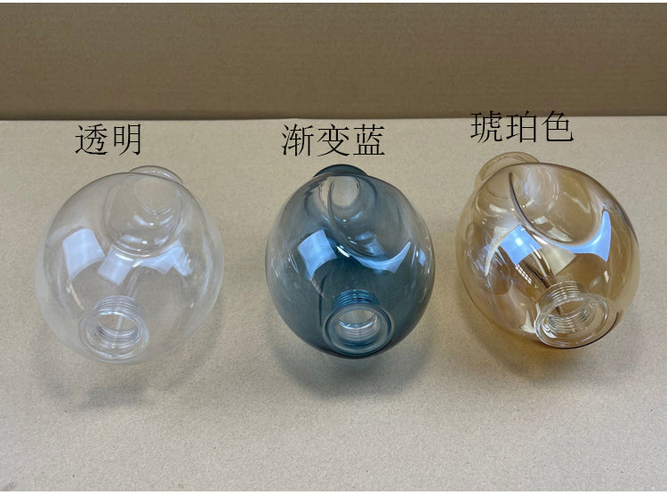 Screw Matte Tube Transparent Ball Shell Cover DIY - Adrianas Specialty Lamp Shades
