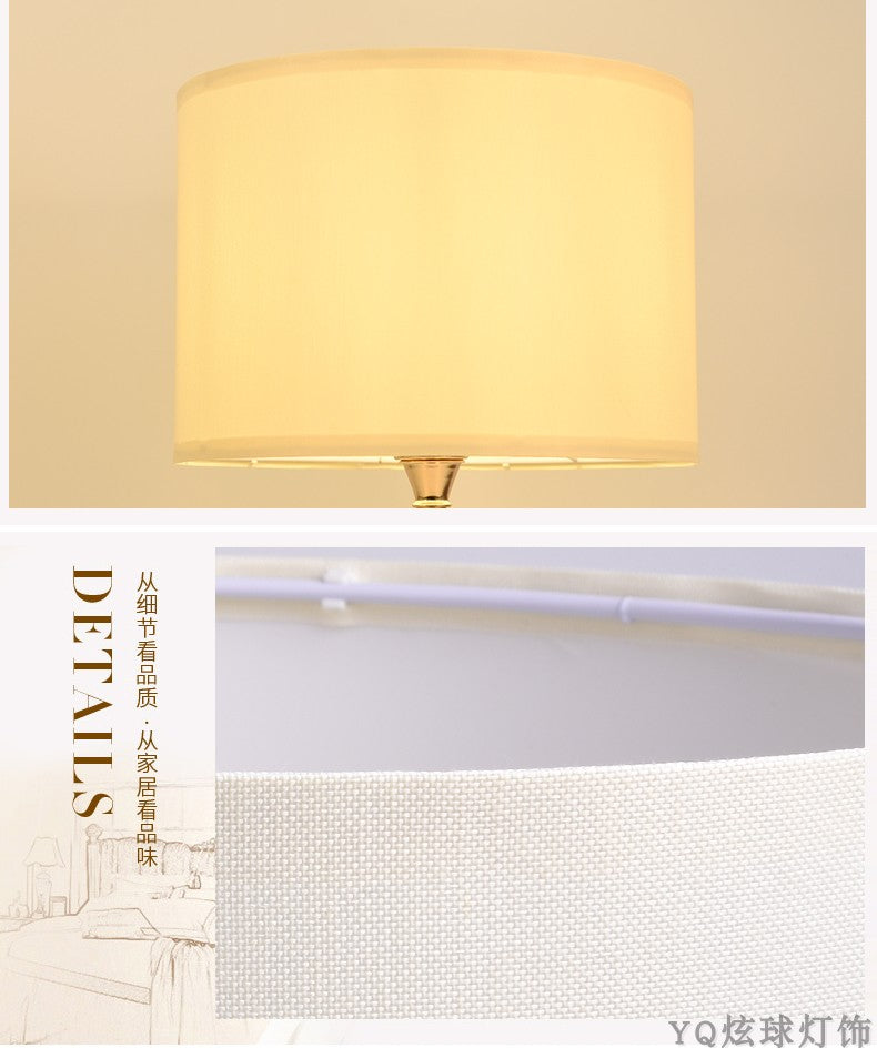 Cylindrical Yellow White Linen Cover for Table Lamp - Adrianas Specialty Lamp Shades