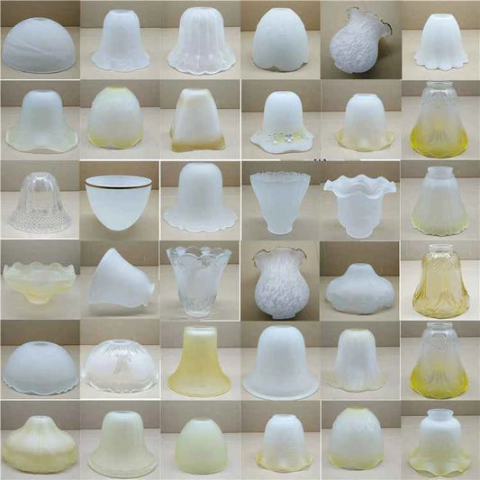 Pendant Glass Lampshade - Ceiling Fan Lights