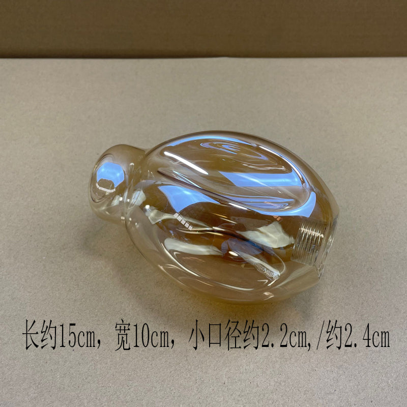 Screw Matte Tube Transparent Ball Shell Cover DIY - Adrianas Specialty Lamp Shades