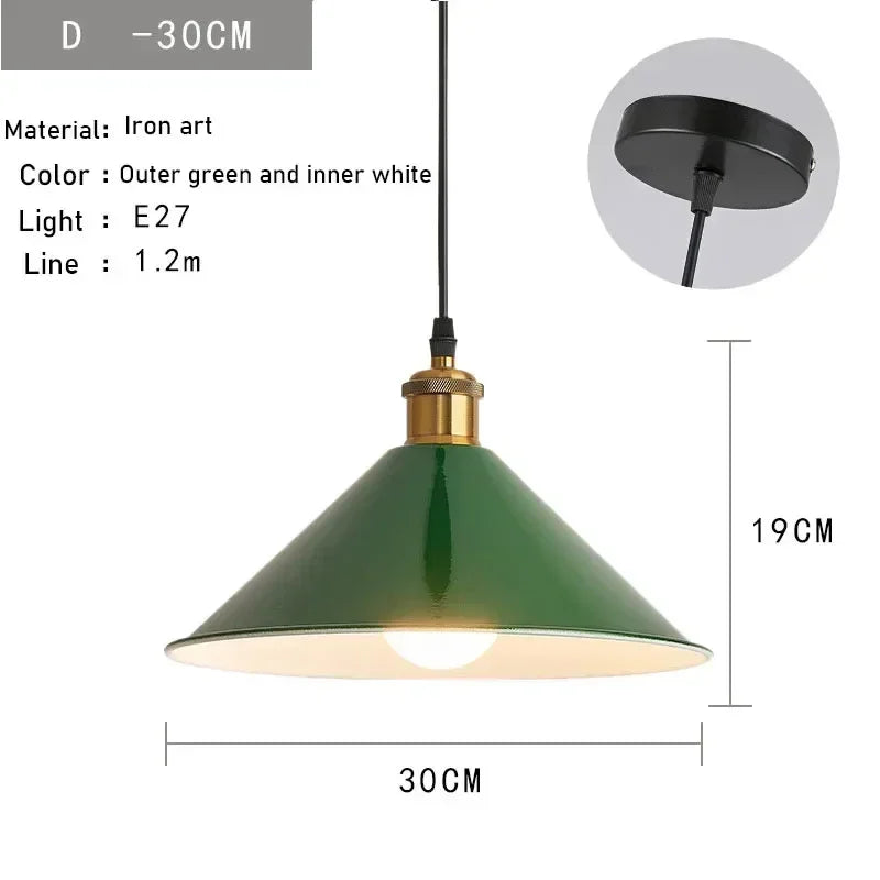 American Loft Retro Led Chandelier Industrial Led