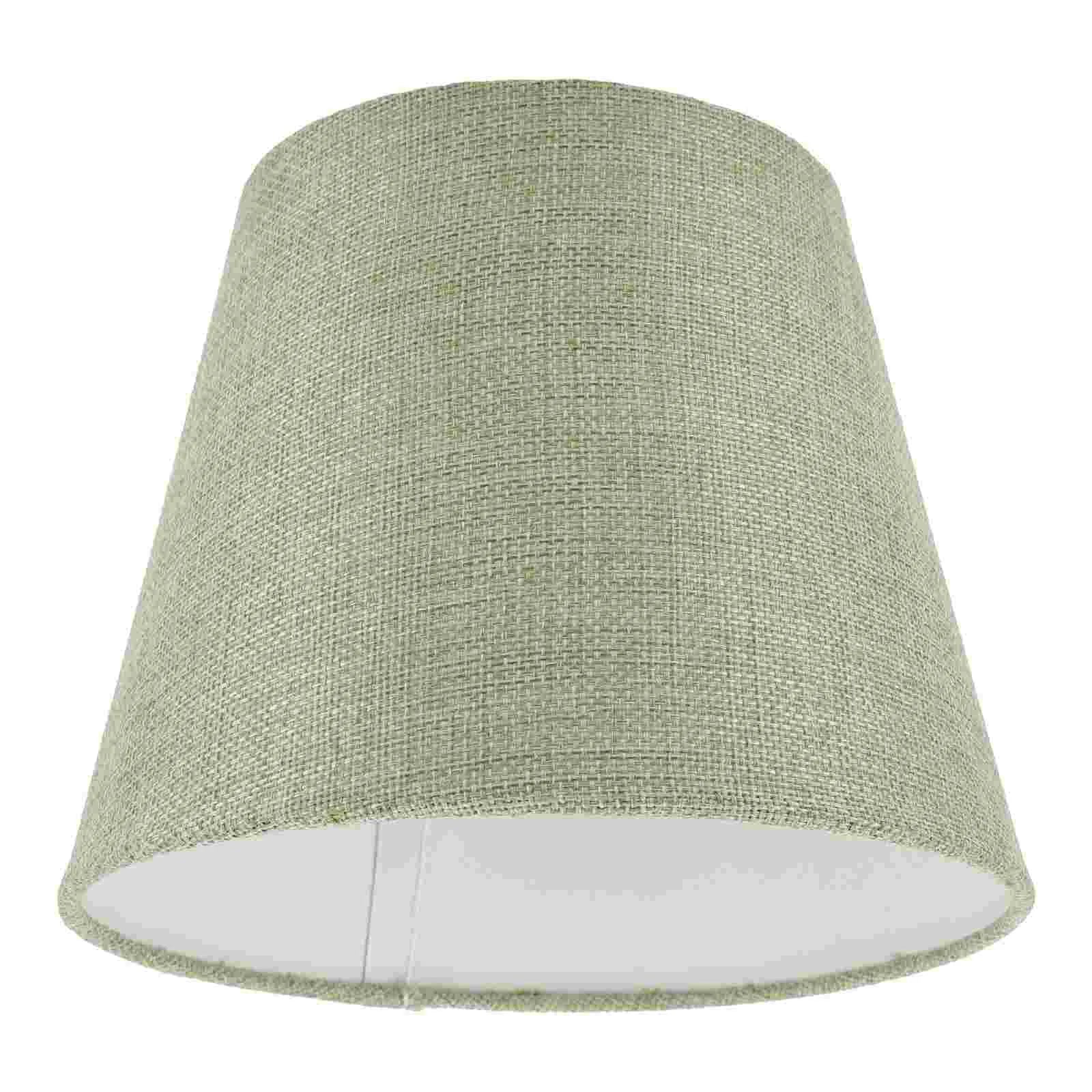 Clip Lamp Shade Bell Lamp Shades Table Lamps Mini Lamp Shade Fabric Lamp Shade Small Lamp Shades Clip Bulb E14 Socket Green - Adrianas Specialty Lamp Shades
