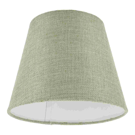 Clip Lamp Shade Bell Lamp Shades Table Lamps Mini Lamp Shade Fabric Lamp Shade Small Lamp Shades Clip Bulb E14 Socket Green - Adrianas Specialty Lamp Shades