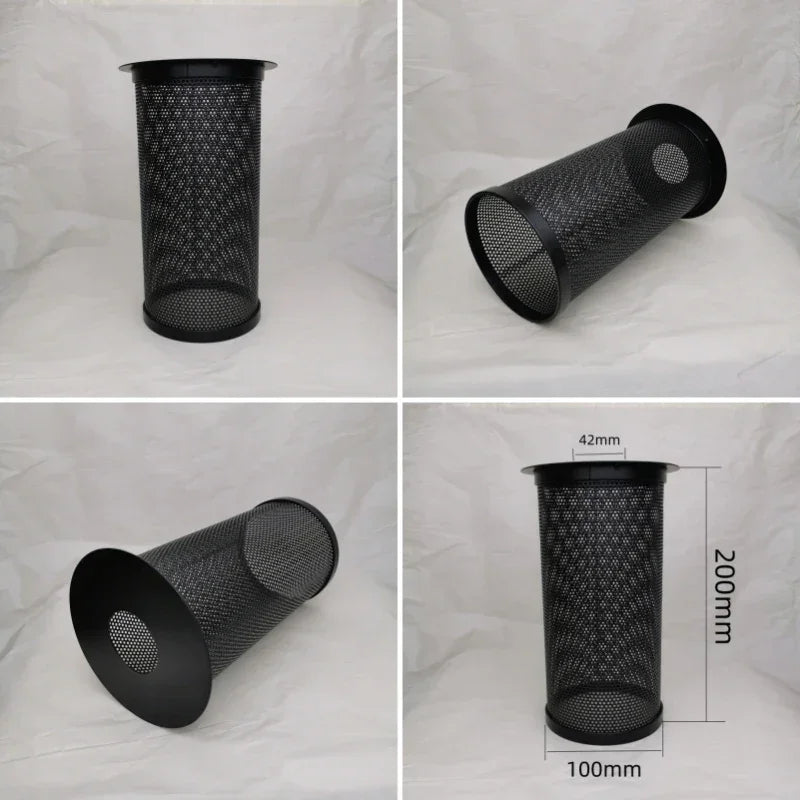 6 Styles Black Finished Iron Cage Lampshade