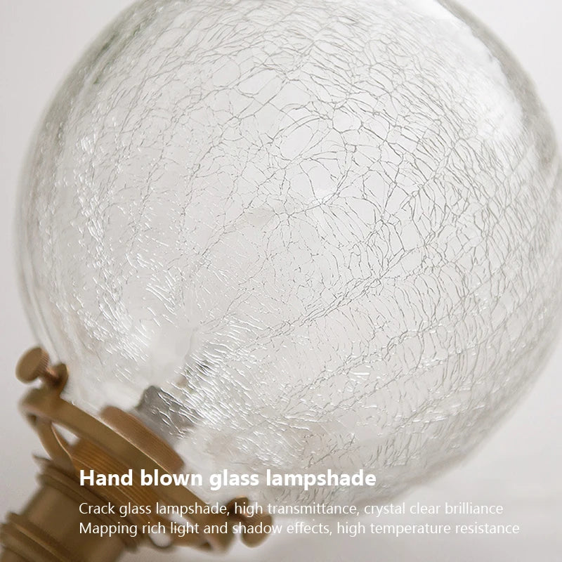 Glass Pendant Light Nordic Dining Room Retro Chandeliers Creative Minimal E27  Transparent Lampshade For Restaurant Lamp Lustre - Adrianas Specialty Lamp Shades