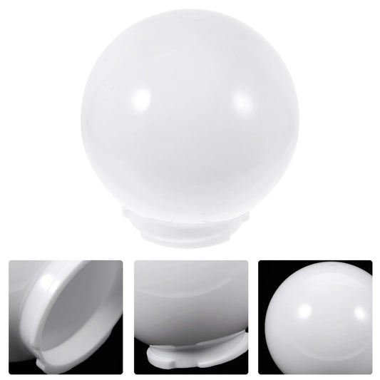 Lamp Post Globe White Opal Shade - Adrianas Specialty Lamp Shades