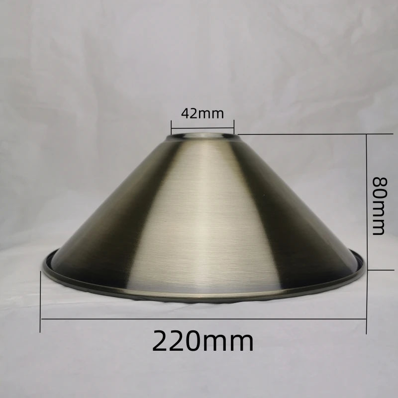 Metal Cone Lamp Shades