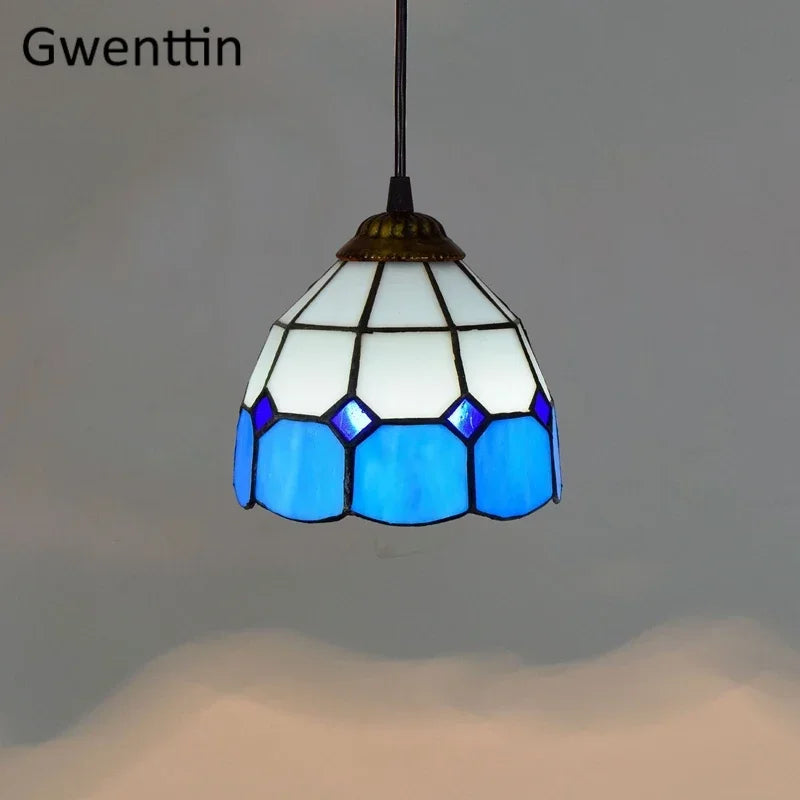 Tiffany Stained Glass Pendant Lamp Shade