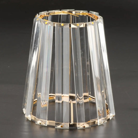 Crystal Lampshade Table Lamp Shades Pendant Light Lamp Dust Cover Lighting Accessories Modern Concise Lights Cover