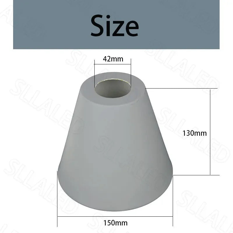 6 inchMetal Lamp Shades only for E27 Lamp Holder Hanging Chandeliers