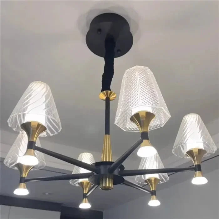 Clear .39 inches small opening Acrylic Lamp Shade Replacement