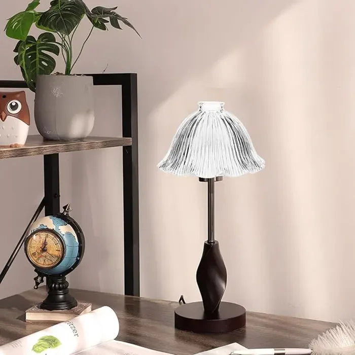 Screw Fixed Clear Green Lamp Shade