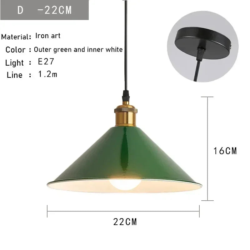 American Loft Retro Led Chandelier Industrial Led