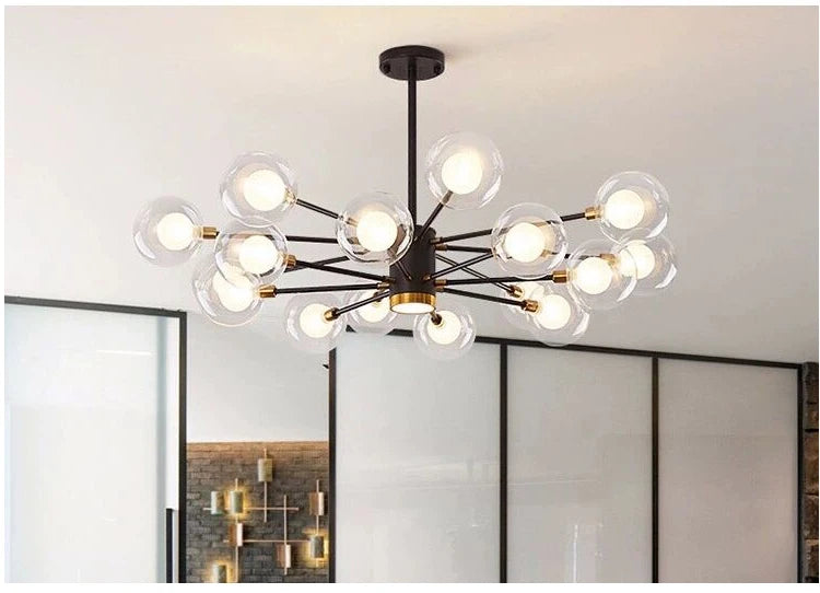 G9 Glass Shade D8/10/12/15/20cm Globe 2cm Fitter Opening Replacement Lampshade for Lusture Pendant Light,Clear White Accessory - Adrianas Specialty Lamp Shades