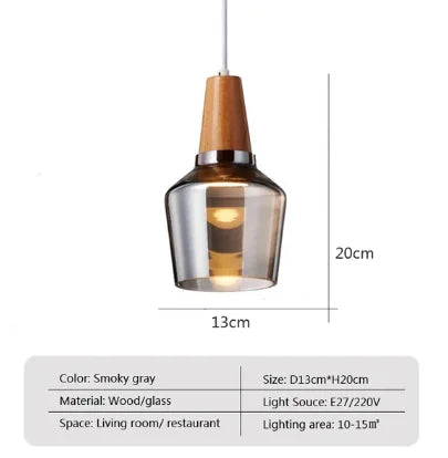 Nordic Glass Pendant Light glass