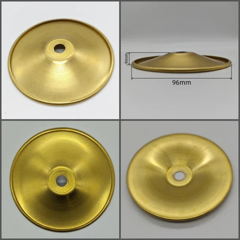 Brass material lampshade cover