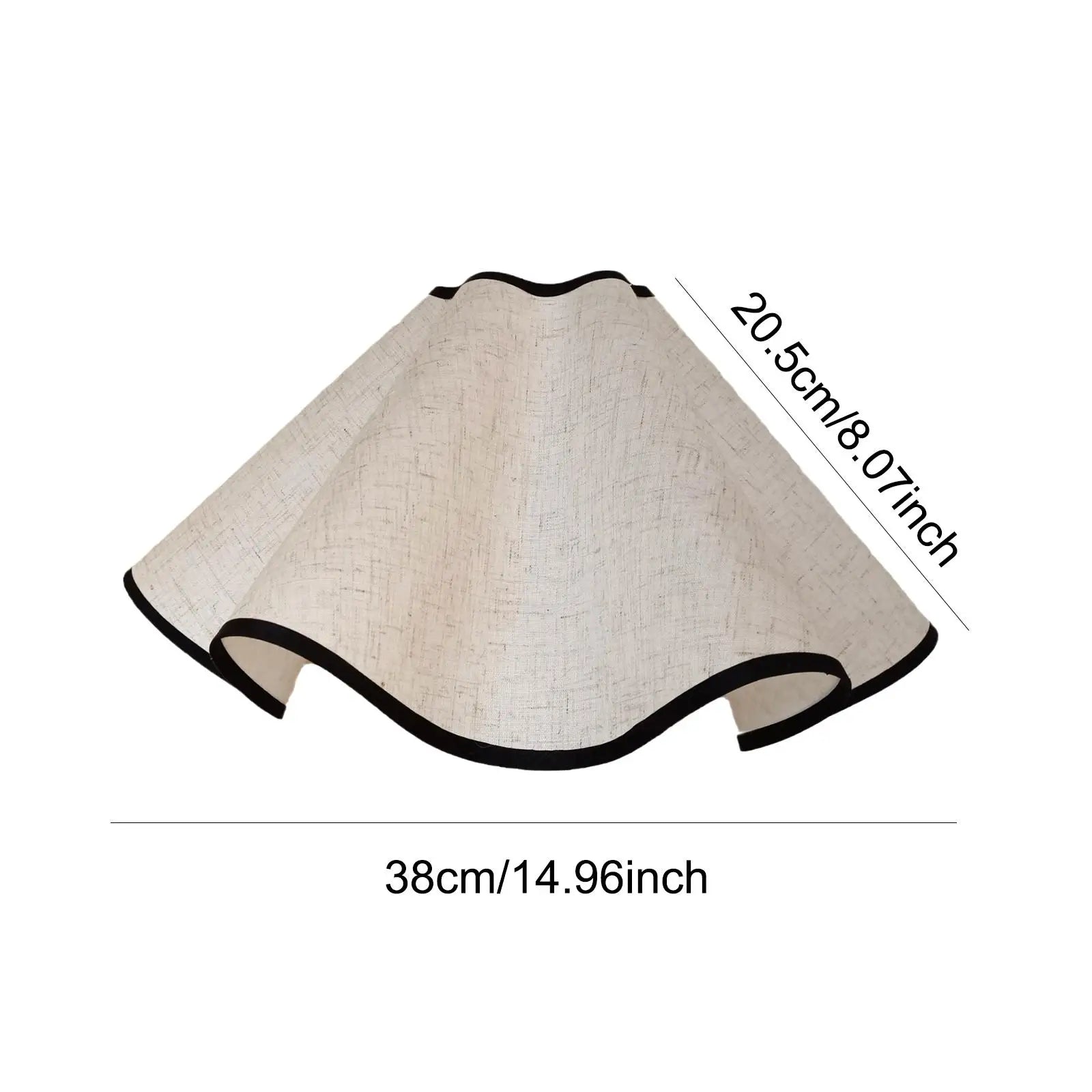 Petal Table Lamp Shade Cover Desk Light Shade for Farmhouse Bedroom Dorm - Adrianas Specialty Lamp Shades