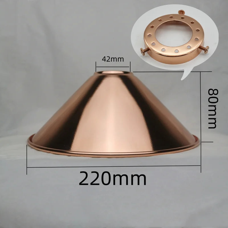 Metal Cone Lamp Shades