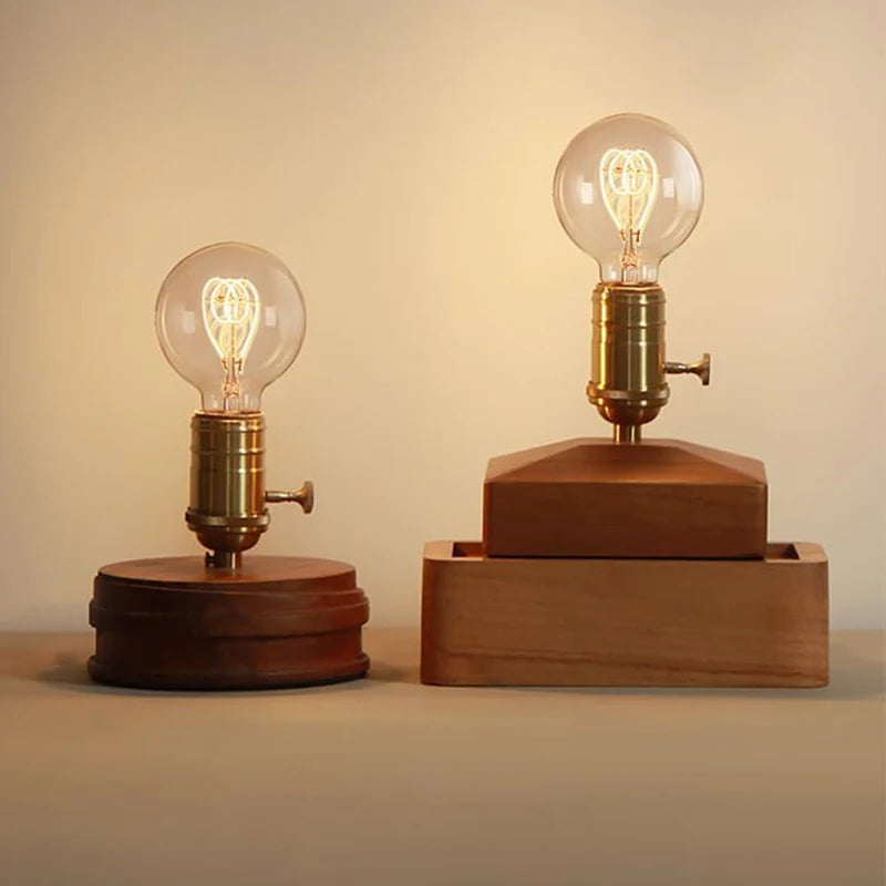 2PCS E26 E27 Copper Lamp Socket Vintage Solid Brass Screw Lamp Holder With Switch - Adrianas Specialty Lamp Shades
