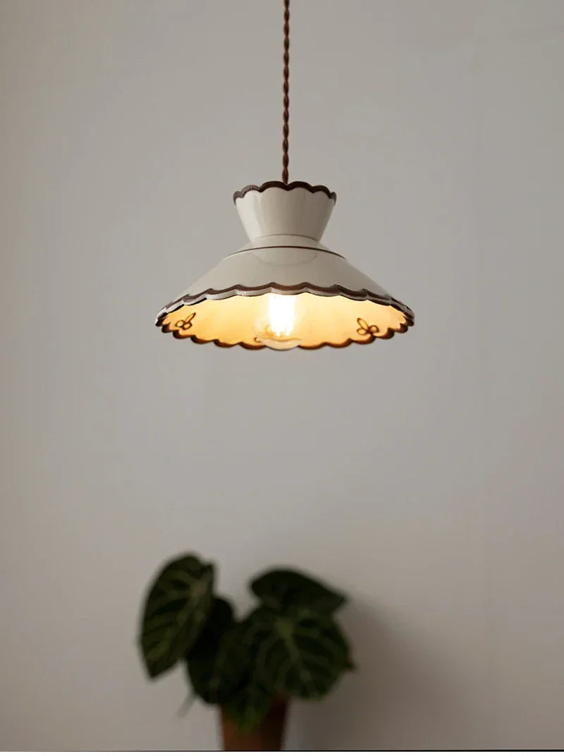 IWHD Creative Coloured Glaze Pendant Light LED Hanging Lamp For Home Decoration Dining Living Room E27 Bulb Included 90V-260V