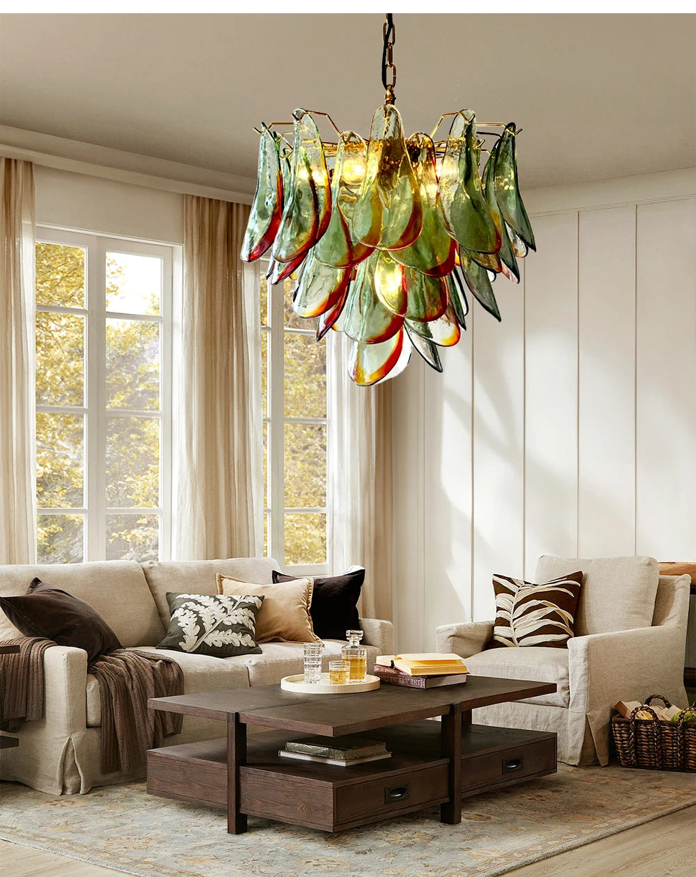 Murano antique living room main light