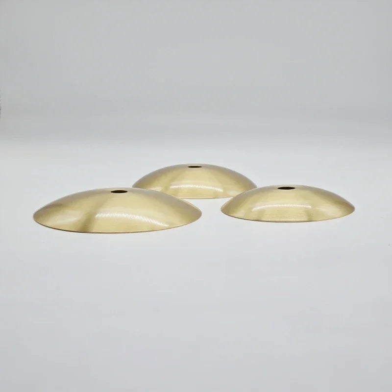 Brass arc center hole lampshade bottom