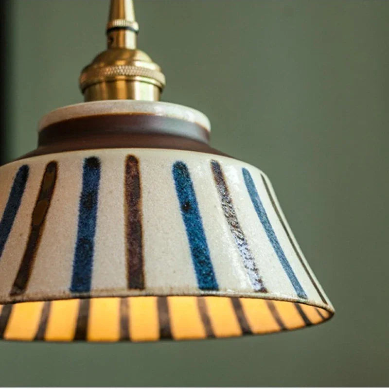 IWHD Creative Coloured Glaze Pendant Light LED Hanging Lamp For Home Decoration Dining Living Room E27 Bulb Included 90V-260V