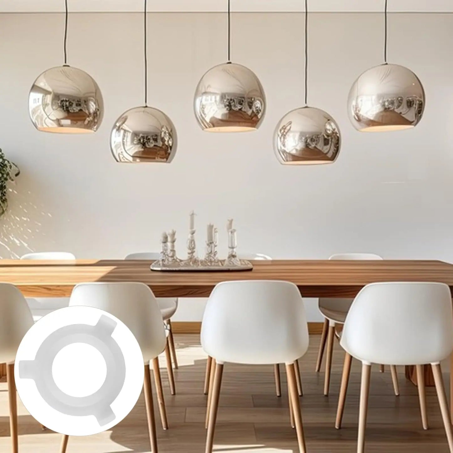 12 Pcs E27 to E14 Lampshade Reducer Ring