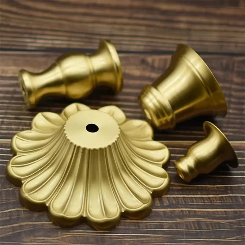 Bedhead bedroom antique copper desk lamp bottle cap