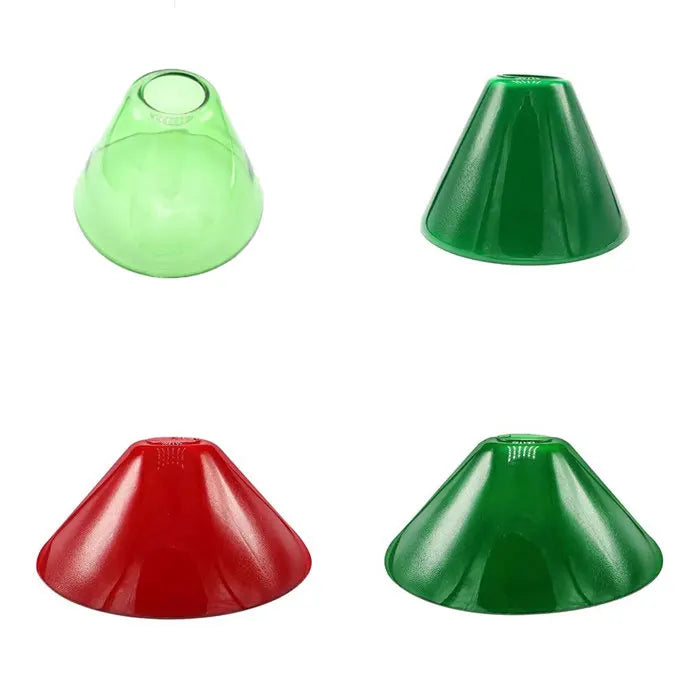 Green 16 inch Opening Bell Shape Glass Shade Replacement for E26 E27 - Adrianas Specialty Lamp Shades