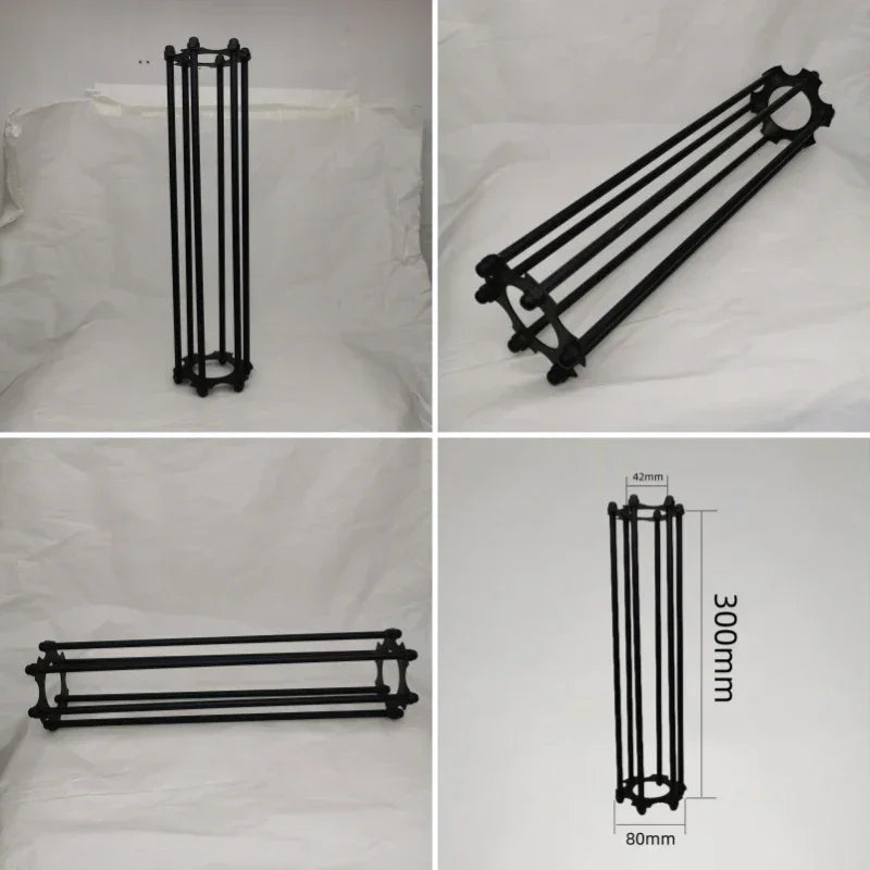 6 Styles Black Finished Iron Cage Lampshade